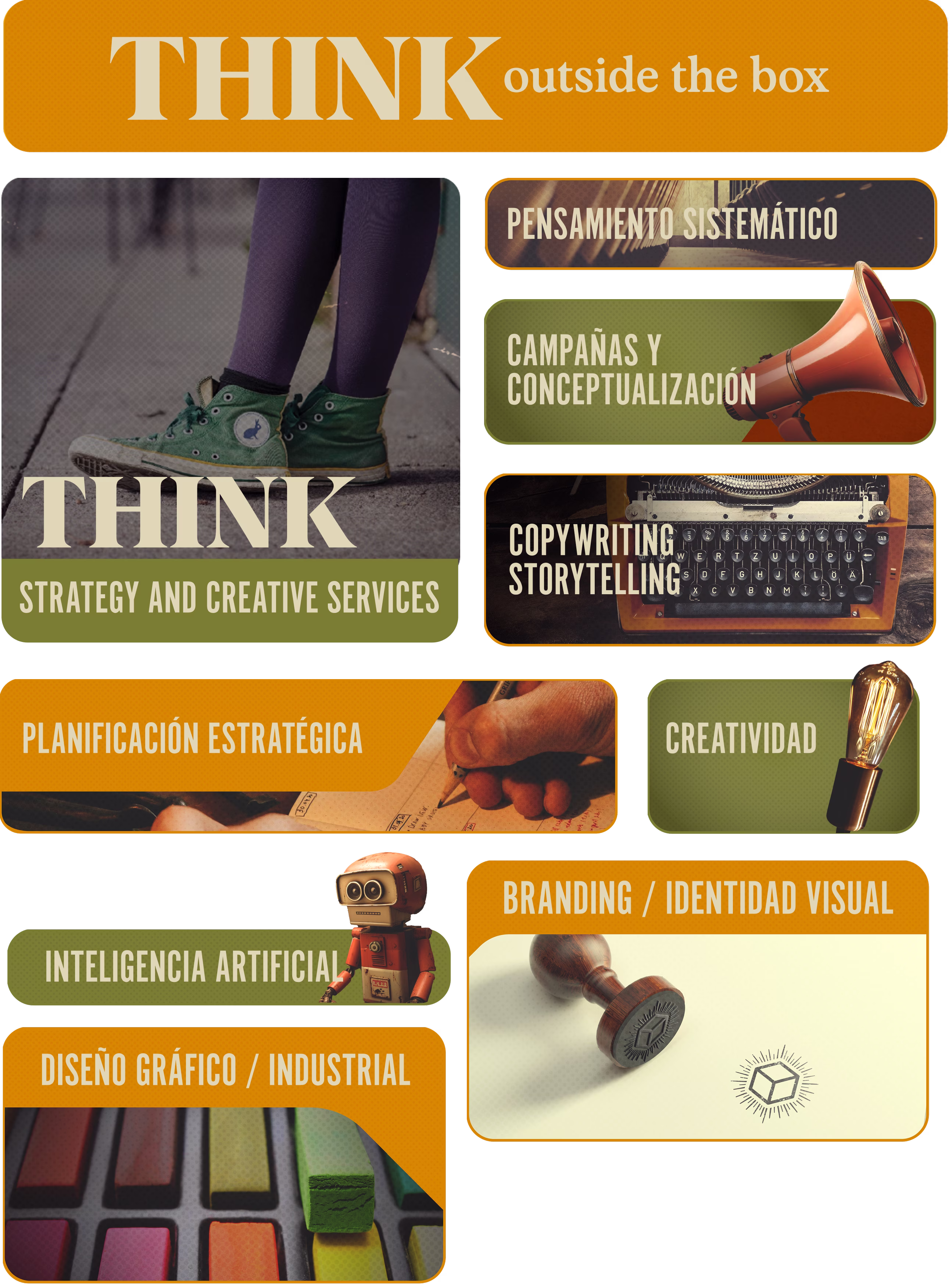 Strategy and creative services
